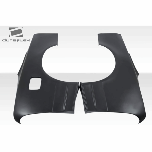 1989-1994 Nissan Skyline 2DR R32 Duraflex R324 Conversion Rear Fender Flares - 2 Piece - Image 3