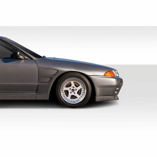 1989-1994 Nissan Skyline R32 2DR Duraflex D-Sport Wide Body Front Fender Flares (+30mm) - 2 Piece
