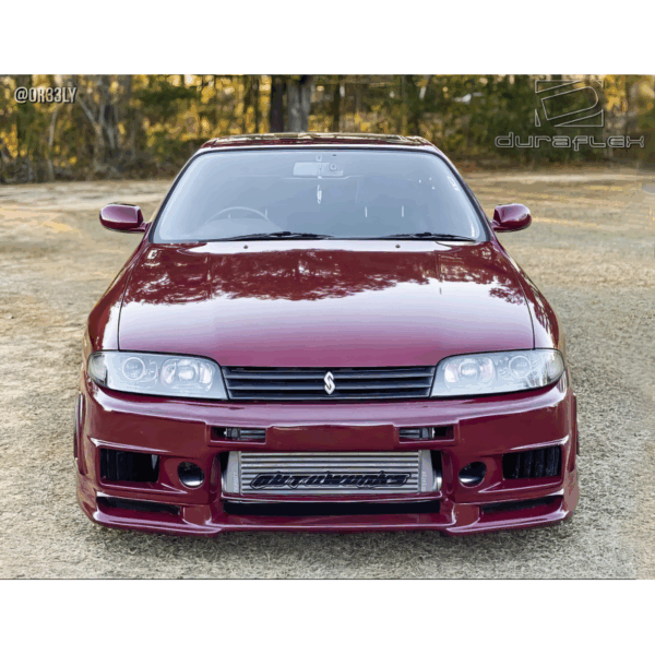 1995-1998 Nissan Skyline R33 2DR / 4DR Duraflex N-1 Front Bumper - 1 Piece - Image 2