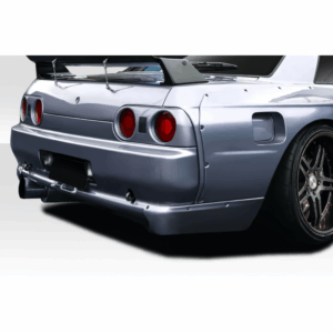 1989-1994 Nissan Skyline R32 2DR Duraflex TKO RBS Rear Add Ons Spat Extensions - 2 Piece