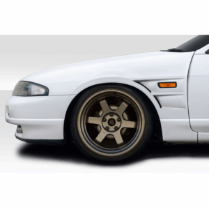 1995-1998 Nissan Skyline R33 2DR Duraflex D1 Sport 30MM Front Fenders - 2 Piece