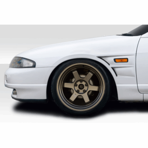 1995-1998 Nissan Skyline R33 2DR Duraflex D1 Sport 20MM Front Fenders - 2 Piece