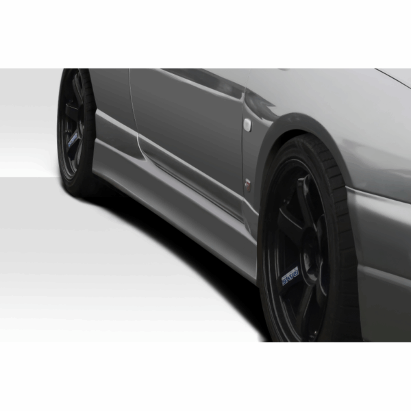 1995-1998 Nissan Skyline R33 2DR Duraflex D Spec Side Skirt Rocker Panels - 2 Piece - Image 2