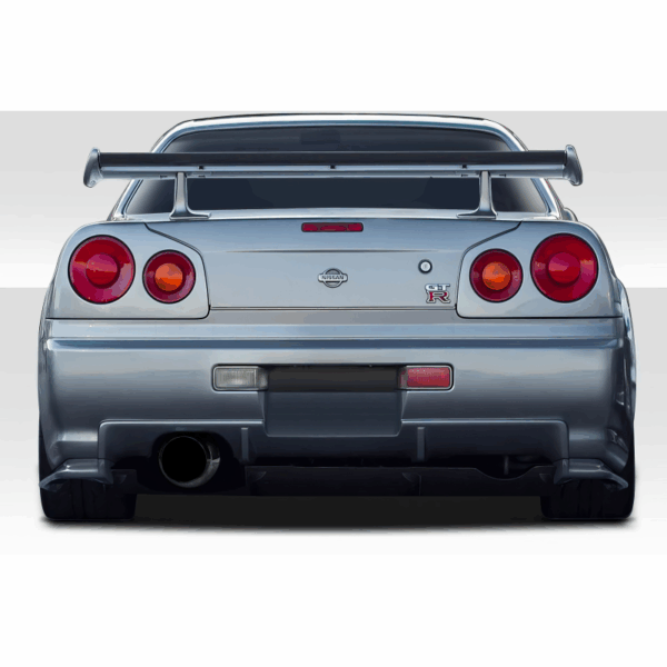 1999-2002 Nissan Skyline R34 2DR Duraflex Estra Rear Bumper - 1 Piece