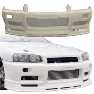 ModeloDrive FRP URA TR Front Bumper > Nissan Skyline (R34) GTS 1999-2004 > 2/4dr