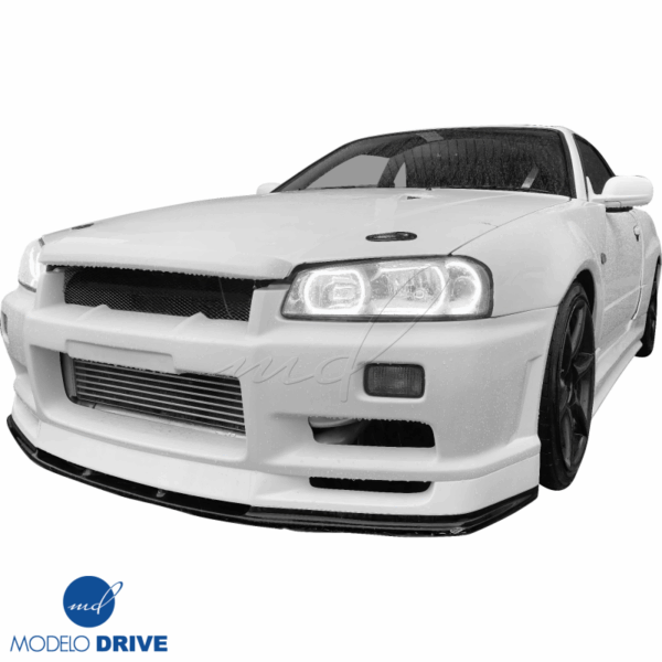 ModeloDrive FRP URA TR Front Bumper > Nissan Skyline (R34) GTS 1999-2004 > 2/4dr - Image 7