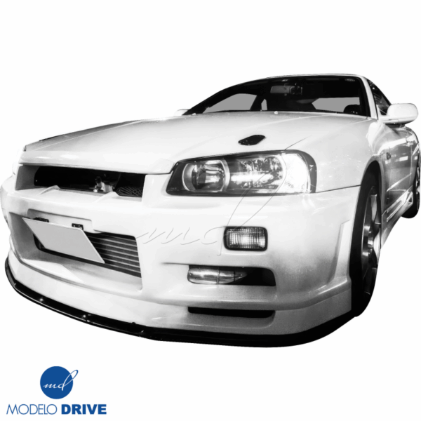 ModeloDrive FRP URA TR Front Bumper > Nissan Skyline (R34) GTS 1999-2004 > 2/4dr - Image 8