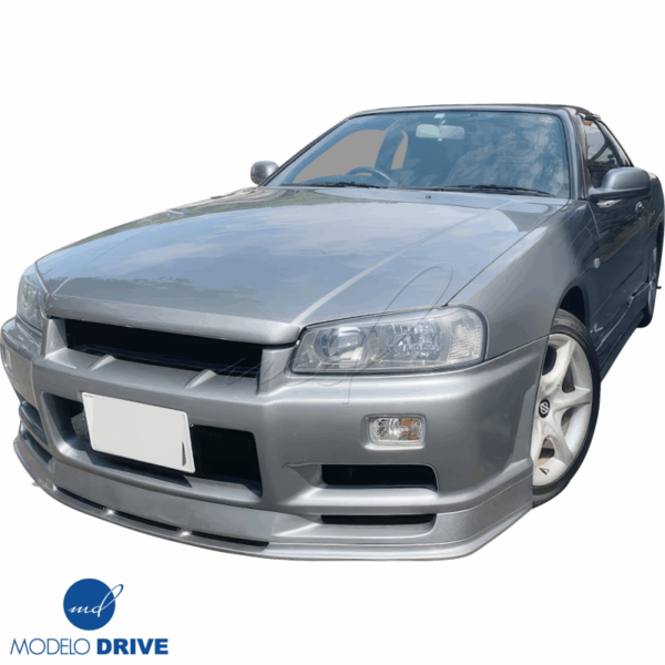 ModeloDrive FRP URA TR Front Bumper > Nissan Skyline (R34) GTS 1999-2004 > 2/4dr - Image 10