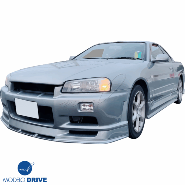 ModeloDrive FRP URA TR Front Bumper > Nissan Skyline (R34) GTS 1999-2004 > 2/4dr - Image 11