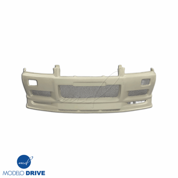 ModeloDrive FRP URA TR Front Bumper > Nissan Skyline (R34) GTS 1999-2004 > 2/4dr - Image 15