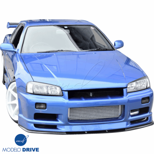 ModeloDrive FRP URA TR Front Bumper > Nissan Skyline (R34) GTS 1999-2004 > 2/4dr - Image 26