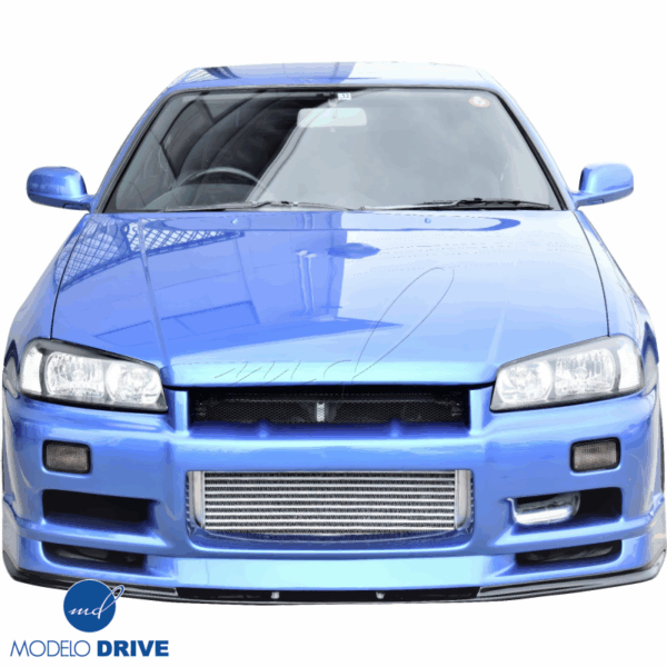 ModeloDrive FRP URA TR Front Bumper > Nissan Skyline (R34) GTS 1999-2004 > 2/4dr - Image 32