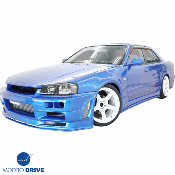 ModeloDrive FRP URA TR Front Bumper > Nissan Skyline (R34) GTS 1999-2004 > 2/4dr - Image 34