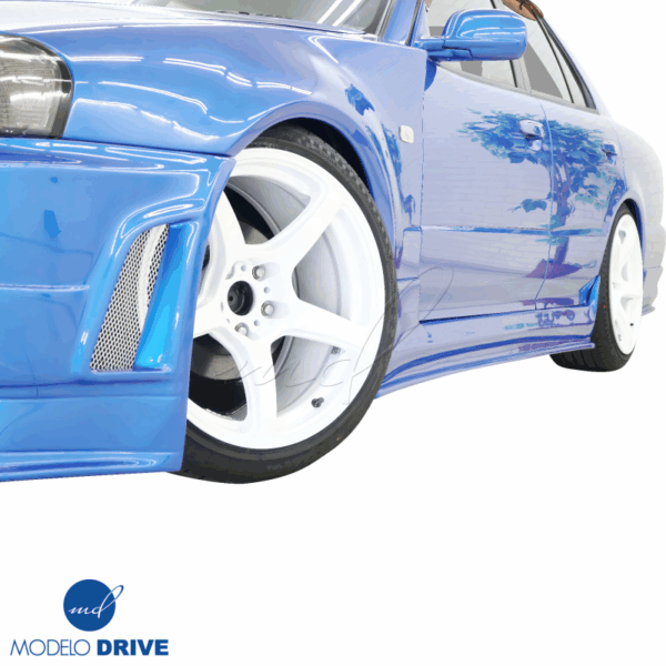 ModeloDrive FRP URA TR Front Bumper > Nissan Skyline (R34) GTS 1999-2004 > 2/4dr - Image 36