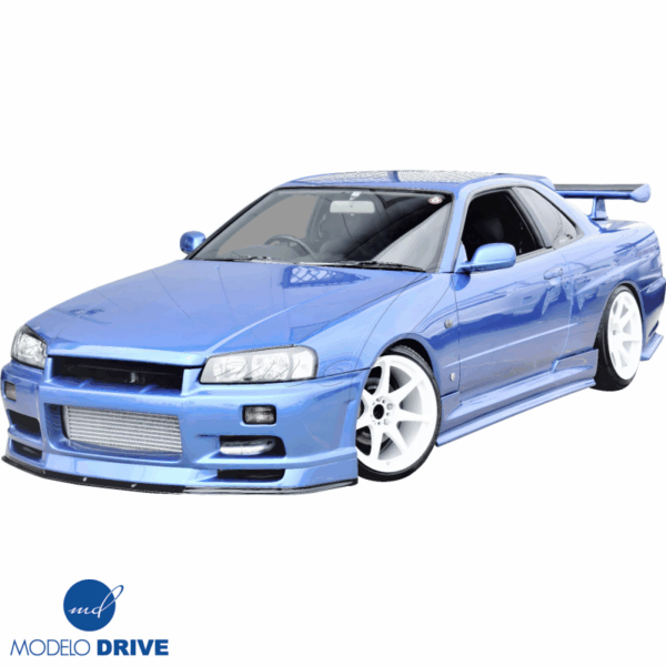 ModeloDrive FRP URA TR Front Bumper > Nissan Skyline (R34) GTS 1999-2004 > 2/4dr - Image 39