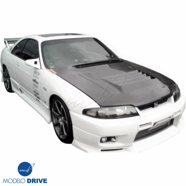 ModeloDrive FRP DMA D1 Hood > Nissan Skyline (R33) GTS 1993-1995 - Image 2
