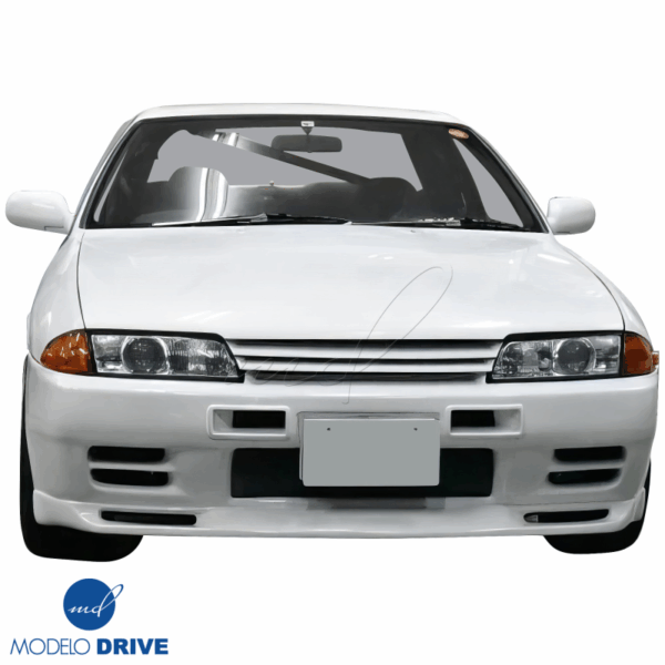 ModeloDrive FRP GTR-LOOK Front Bumper > Nissan Skyline (R32) GTS 1990-1994 > 2/4dr - Image 2