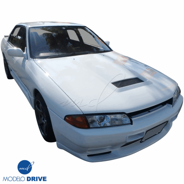ModeloDrive FRP GTR-LOOK Front Bumper > Nissan Skyline (R32) GTS 1990-1994 > 2/4dr - Image 6
