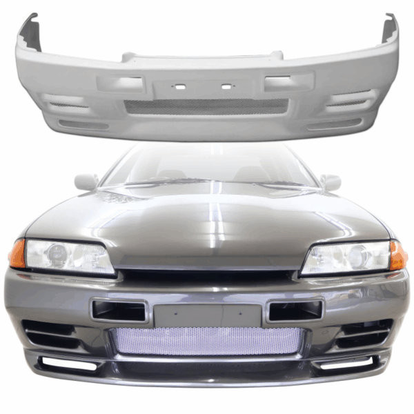 ModeloDrive FRP GTR-LOOK Front Bumper > Nissan Skyline (R32) GTS 1990-1994 > 2/4dr - Image 10