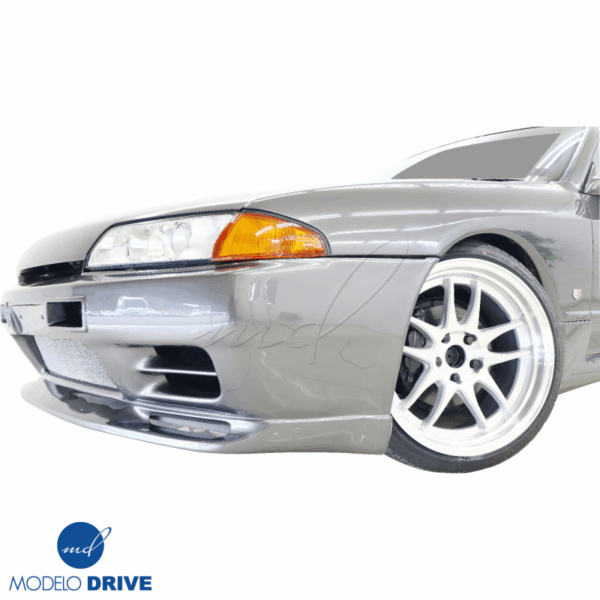 ModeloDrive FRP GTR-LOOK Front Bumper > Nissan Skyline (R32) GTS 1990-1994 > 2/4dr - Image 24