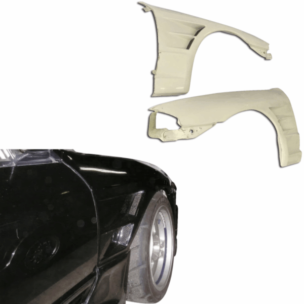 ModeloDrive FRP BSPO Wide Body 30mm Fenders (front) 2pc > Nissan Skyline (R32) GTS 1990-1994