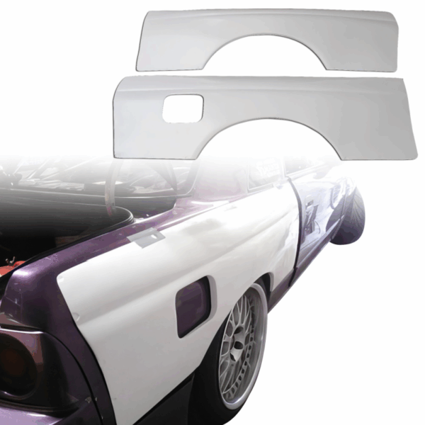 ModeloDrive FRP DMA Wide Body 20mm Fenders (rear) 2pc > Nissan Skyline (R32) GTS 1990-1994 - Image 6