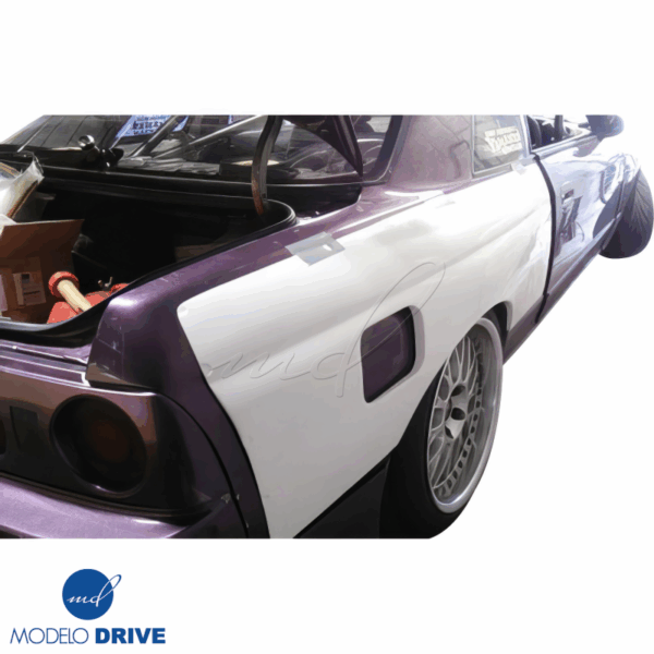 ModeloDrive FRP DMA Wide Body 20mm Fenders (rear) 2pc > Nissan Skyline (R32) GTS 1990-1994 - Image 8