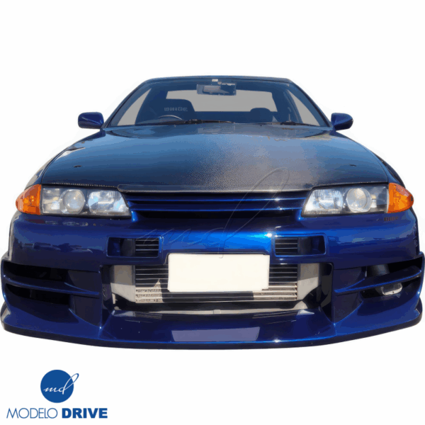 ModeloDrive Carbon Fiber OER GTR Hood Brow Accent > Nissan Skyline (R32) 1990-1994 - Image 12