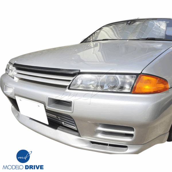 ModeloDrive Carbon Fiber OER GTR Hood Brow Accent > Nissan Skyline (R32) 1990-1994 - Image 19