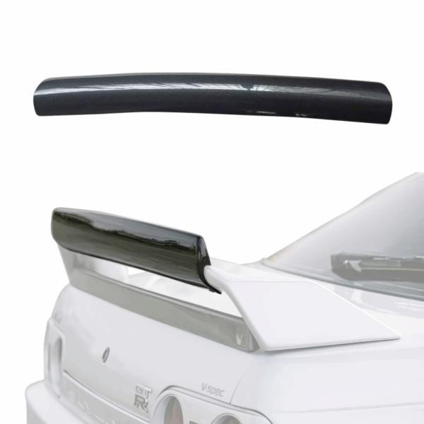 ModeloDrive Carbon Fiber RDAN Trunk Spoiler Wing Gurney Flap > Nissan Skyline (R32) 1990-1994
