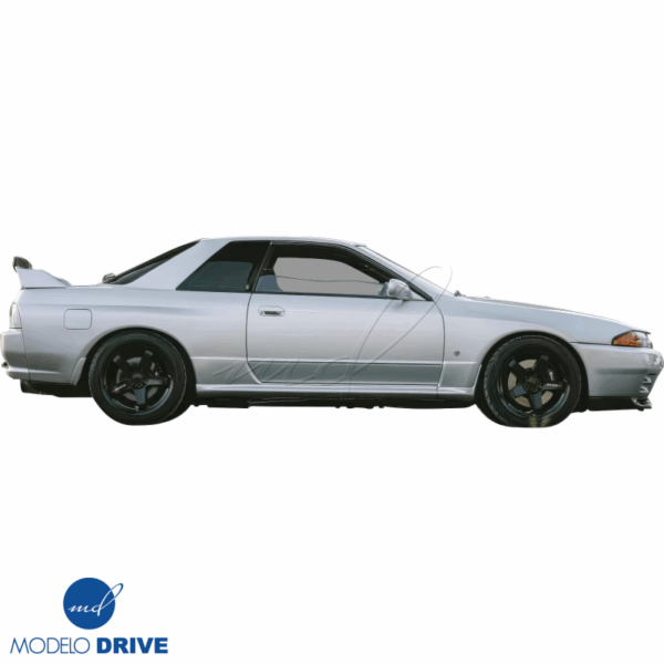 ModeloDrive Carbon Fiber RDAN Trunk Spoiler Wing Gurney Flap > Nissan Skyline (R32) 1990-1994 - Image 4
