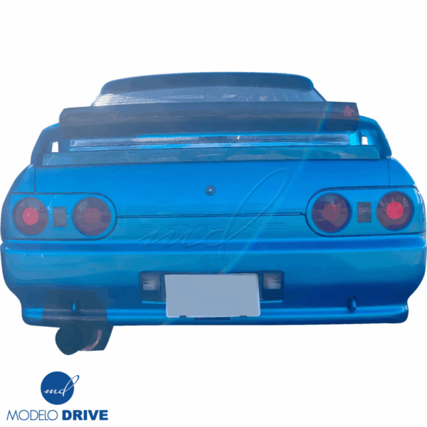 ModeloDrive Carbon Fiber RDAN Trunk Spoiler Wing Gurney Flap > Nissan Skyline (R32) 1990-1994 - Image 8