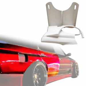 ModeloDrive FRP CFAC Wide Body Fenders (rear) 4pc > Nissan Skyline (R32) 1990-1994 > 4dr Sedan