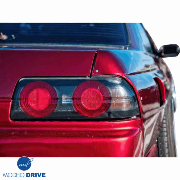 ModeloDrive FRP CFAC Wide Body Fenders (rear) 4pc > Nissan Skyline (R32) 1990-1994 > 4dr Sedan - Image 5