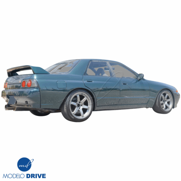 ModeloDrive FRP CFAC Wide Body Fenders (rear) 4pc > Nissan Skyline (R32) 1990-1994 > 4dr Sedan - Image 16