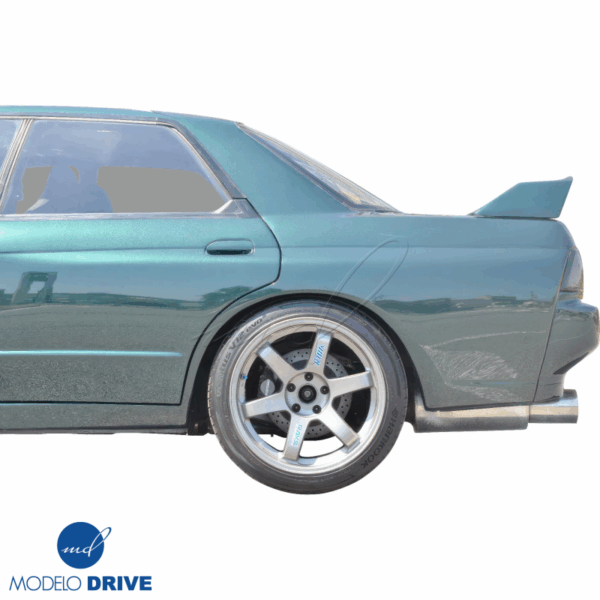 ModeloDrive FRP CFAC Wide Body Fenders (rear) 4pc > Nissan Skyline (R32) 1990-1994 > 4dr Sedan - Image 17