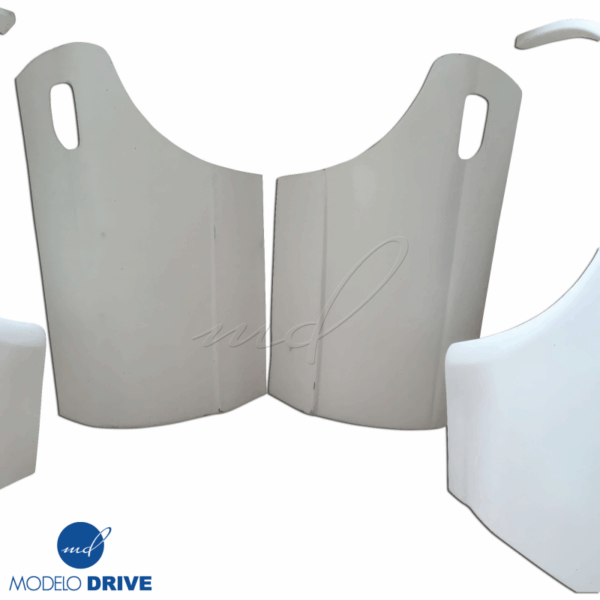 ModeloDrive FRP CFAC Wide Body Fenders (rear) 4pc > Nissan Skyline (R32) 1990-1994 > 4dr Sedan - Image 19