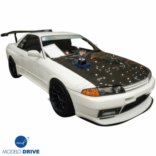 ModeloDrive FRP JU Front Lip Valance > Nissan Skyline (R32) 1990-1994 - Image 3
