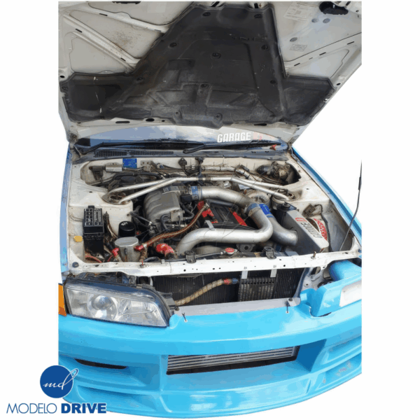 ModeloDrive FRP Ram-Air Headlight Housing (left) > Nissan Skyline (R32) 1990-1994 - Image 5