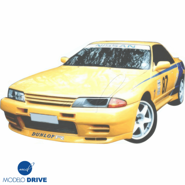 ModeloDrive FRP Ram-Air Headlight Housing (left) > Nissan Skyline (R32) 1990-1994 - Image 8