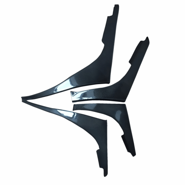 ModeloDrive Carbon Fiber TB GTR Canards 4pc > Nissan Skyline (R32) 1990-1994 - Image 2