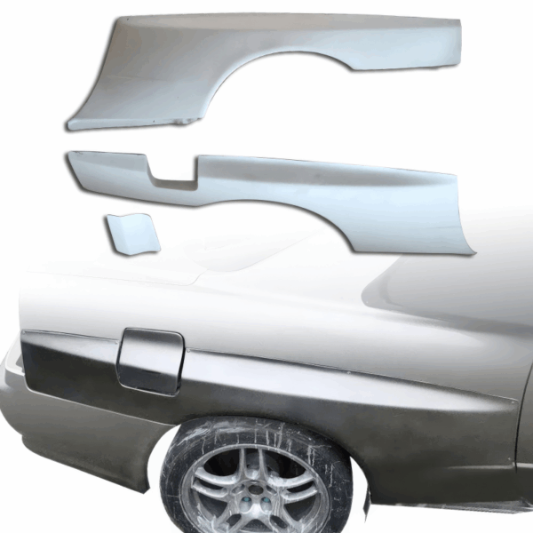 ModeloDrive FRP GTR Style Wide Body 50mm Fenders (rear) 3pc > Nissan Skyline (R34) GTS 1999-2004 > 2dr Coupe