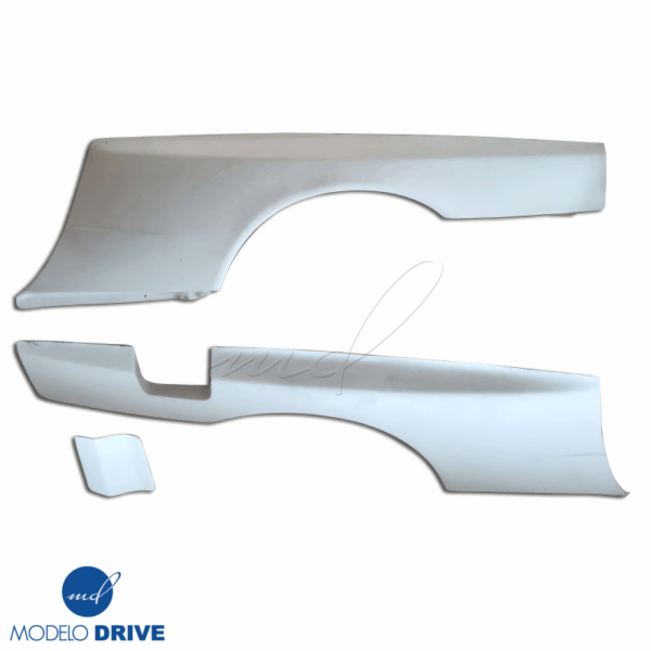 ModeloDrive FRP GTR Style Wide Body 50mm Fenders (rear) 3pc > Nissan Skyline (R34) GTS 1999-2004 > 2dr Coupe - Image 18