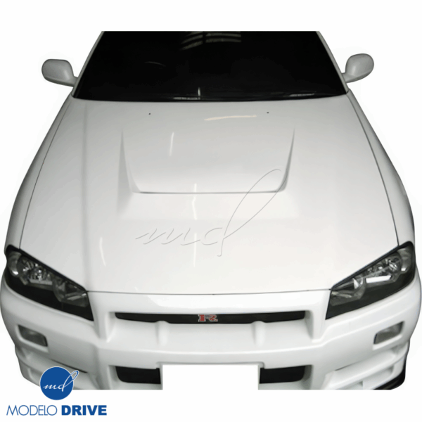 ModeloDrive FRP EBEA Hood > Nissan Skyline (R34) GTS 1999-2004 - Image 2