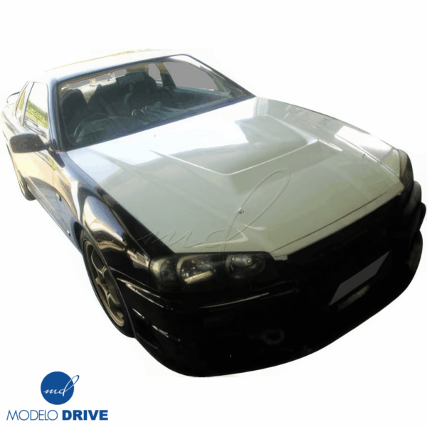 ModeloDrive FRP EBEA Hood > Nissan Skyline (R34) GTS 1999-2004 - Image 3