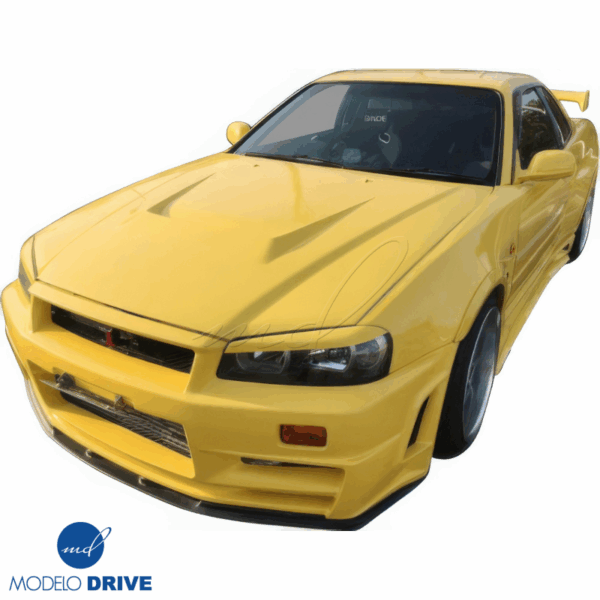 ModeloDrive FRP EBEA Hood > Nissan Skyline (R34) GTS 1999-2004 - Image 5