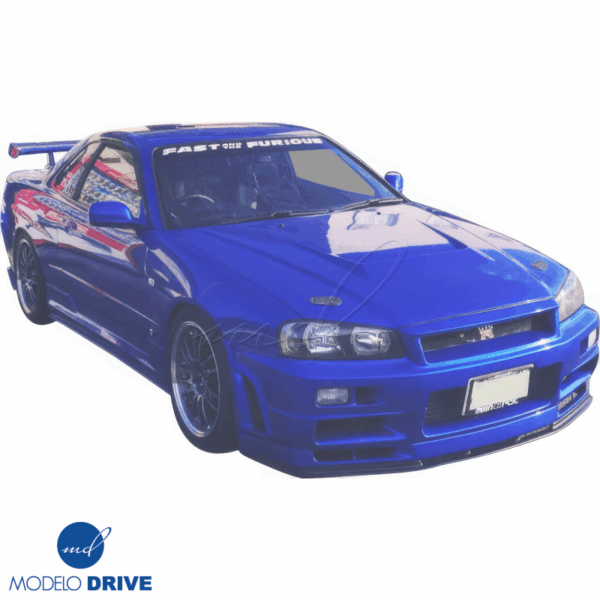ModeloDrive FRP EBEA Hood > Nissan Skyline (R34) GTS 1999-2004 - Image 20