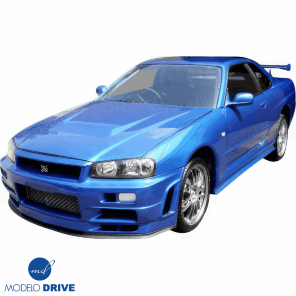 ModeloDrive FRP EBEA Hood > Nissan Skyline (R34) GTS 1999-2004 - Image 23