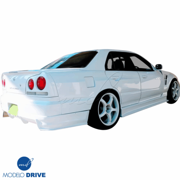 ModeloDrive FRP URA Wide Body Fenders (rear) 4pc > Nissan Skyline (R34) GTS 1999-2004 > 4dr Sedan - Image 15