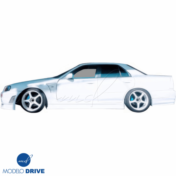 ModeloDrive FRP URA Wide Body Fenders (rear) 4pc > Nissan Skyline (R34) GTS 1999-2004 > 4dr Sedan - Image 16